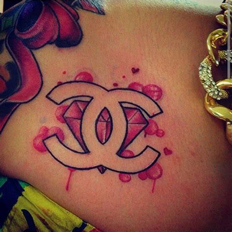 chanel logo tattoo|pinterest chanel tattoo.